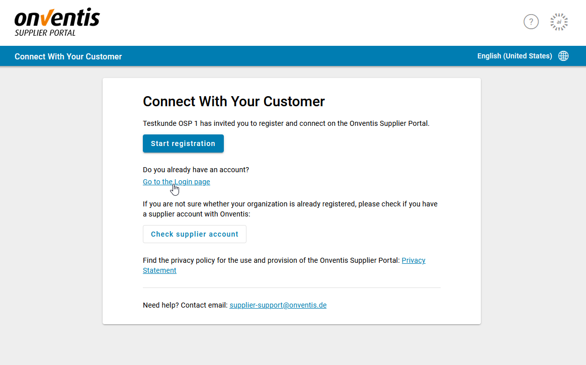 Supplier Portal - Connect with your customer page - Go to login page.png